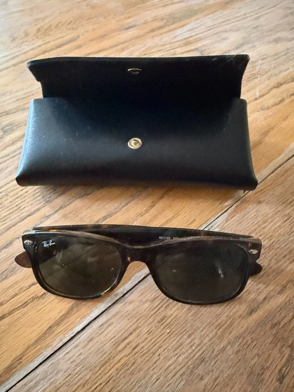 RAY BAN 'new wayfarer 902 52018' sunglasses
